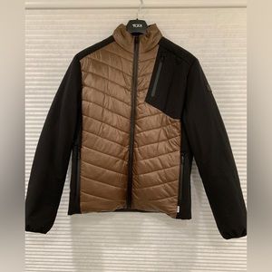 Tumi Men’s Jacket. Size Medium. Color Brown/Black